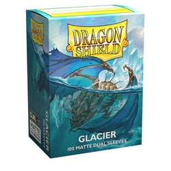 Dragon Shield: Standard 100ct Sleeves - Glacier (Dual Matte)