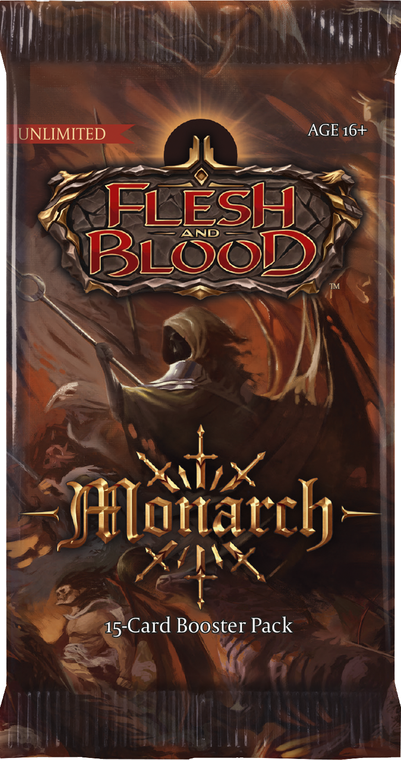 flesh and blood monarch unlimited booster box Monarch