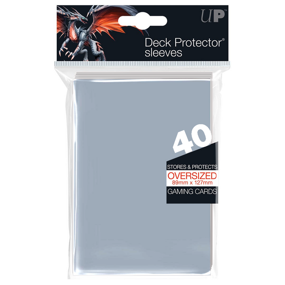 Ultra PRO: Oversized 40ct Sleeves (Clear)